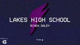 Rixen Daley's highlights Lakes High School