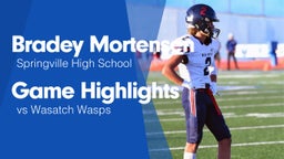 Game Highlights vs Wasatch Wasps