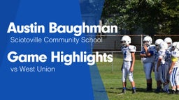 Game Highlights vs West Union