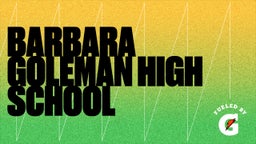Terell Torrence's highlights Barbara Goleman high school 