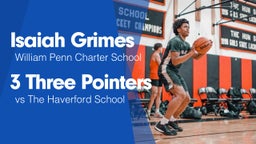 3 Three Pointers vs The Haverford School