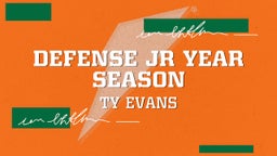 Defense Jr Year  Season