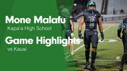 Game Highlights vs Kauai 
