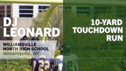 10-yard Touchdown Run vs Orchard Park 