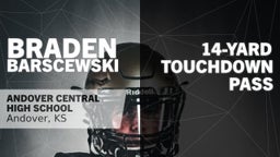 14-yard Touchdown Pass vs Eisenhower 