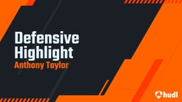 Defensive Highlight
