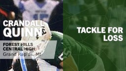  Tackle for Loss vs Jenison  