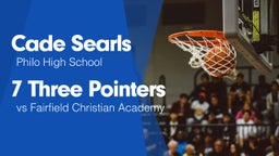 7 Three Pointers vs Fairfield Christian Academy 