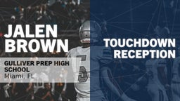  Touchdown Reception vs The Benjamin School