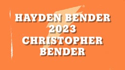 Hayden Bender 2023