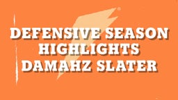 Defensive season highlights