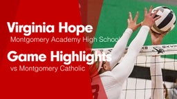 Game Highlights vs Montgomery Catholic 