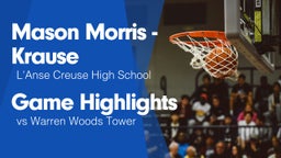 Game Highlights vs Warren Woods Tower