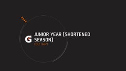 Junior Year (shortened season)