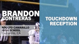  Touchdown Reception vs El Toro 