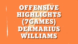 Offensive Highlights (7games)