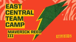 Maverick Reed iii's highlights East Central Team Camp