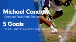 5 Goals vs St. Francis DeSales  (Columbus)
