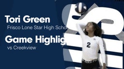 Game Highlights vs Creekview 