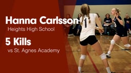 5 Kills vs St. Agnes Academy 