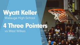 4 Three Pointers vs West Wilkes
