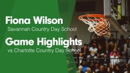 Game Highlights vs Charlotte Country Day School