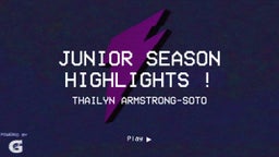 Junior Season Highlights !