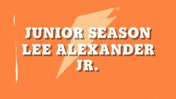 Junior Season