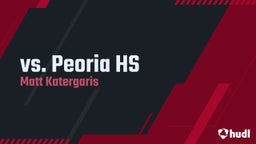 Matt Katergaris's highlights  vs.  Peoria HS