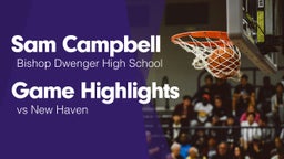 Game Highlights vs New Haven 