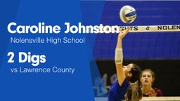 2 Digs vs Lawrence County