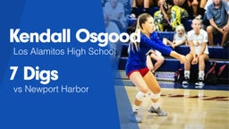 7 Digs vs Newport Harbor