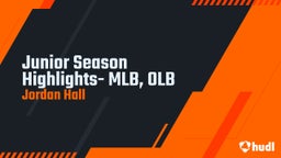 Junior Season Highlights- MLB, OLB 