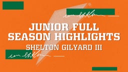 Junior Full Season Highlights 