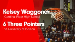 6 Three Pointers vs University  of Indiana