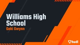 Geki Gwynn's highlights Williams High School