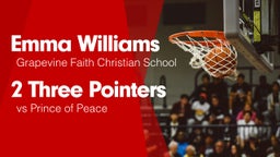 2 Three Pointers vs Prince of Peace 