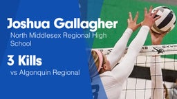 3 Kills vs Algonquin Regional 