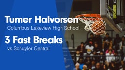 3 Fast Breaks vs Schuyler Central 