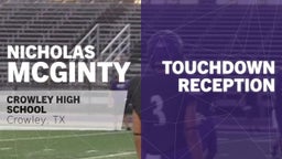  Touchdown Reception vs Weatherford 