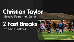 2 Fast Breaks vs North Stafford 