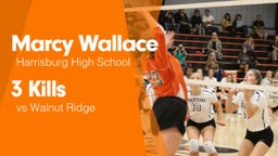 3 Kills vs Walnut Ridge 