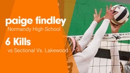 6 Kills vs Sectional Vs. Lakewood