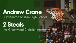 2 Steals vs Greenwood Christian Academy 