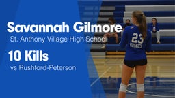 10 Kills vs Rushford-Peterson