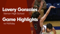 Game Highlights vs Holliday 