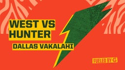 Dallas Vakalahi's highlights West Vs Hunter