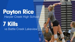 7 Kills vs Battle Creek Lakeview