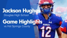 Game Highlights vs Hot Springs County 