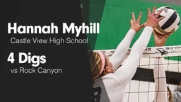 4 Digs vs Rock Canyon 